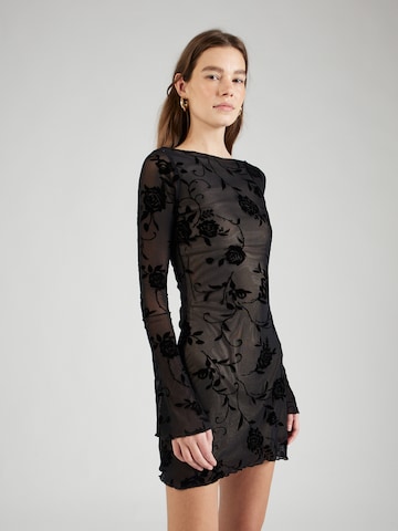 Robe 'SEVILA' Motel en noir : devant