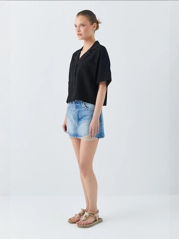 MixRay Blouse in Zwart