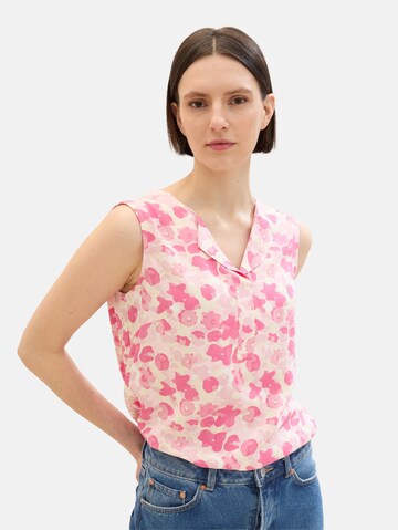 TOM TAILOR Bluse in Pink