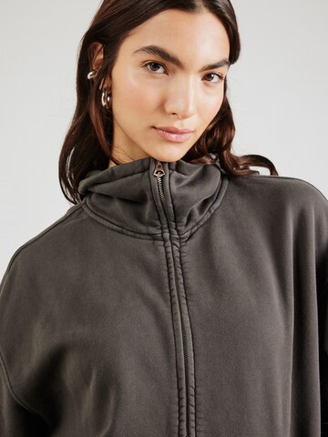 WEEKDAY Sweatjacke in Grau