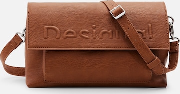 DesigualRučna torbica - smeđa boja: prednji dio