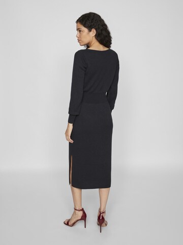 Robes en maille VILA en noir