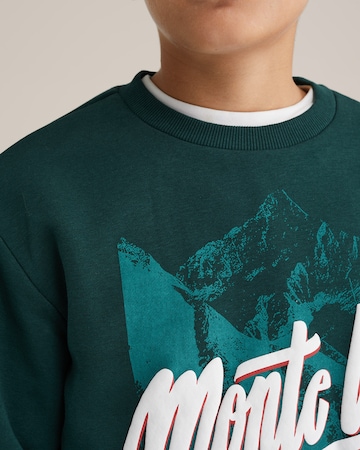 Sweat WE Fashion en vert