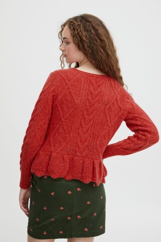 Atelier Rêve Knit Cardigan 'Marion' in Red