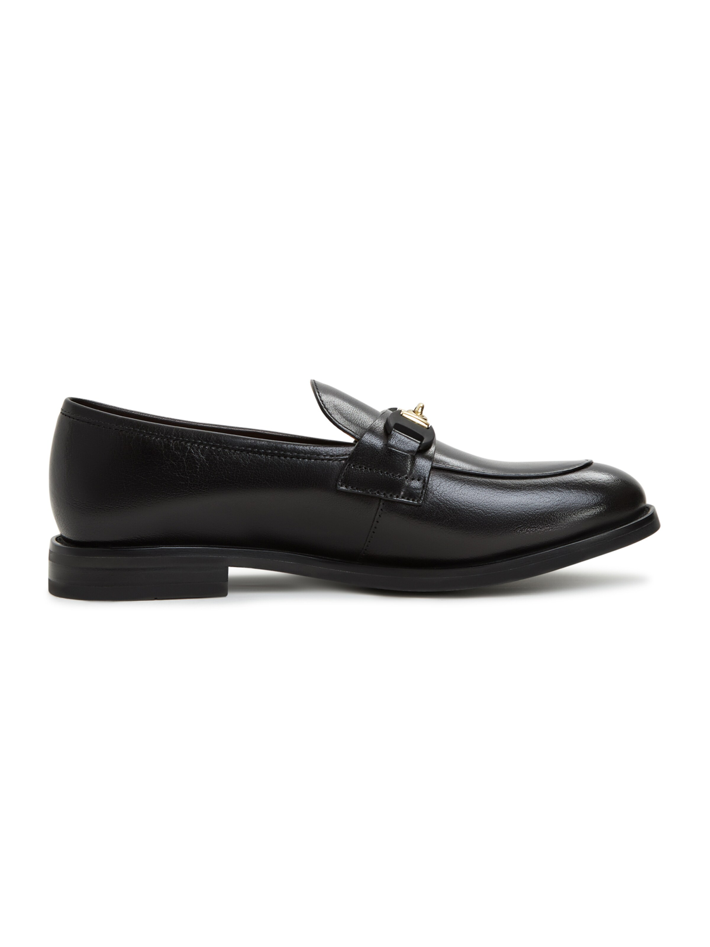CESARE GASPARI Slipper in Schwarz