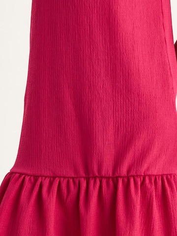 Bianco Lucci Jurk 'Midi' in Roze