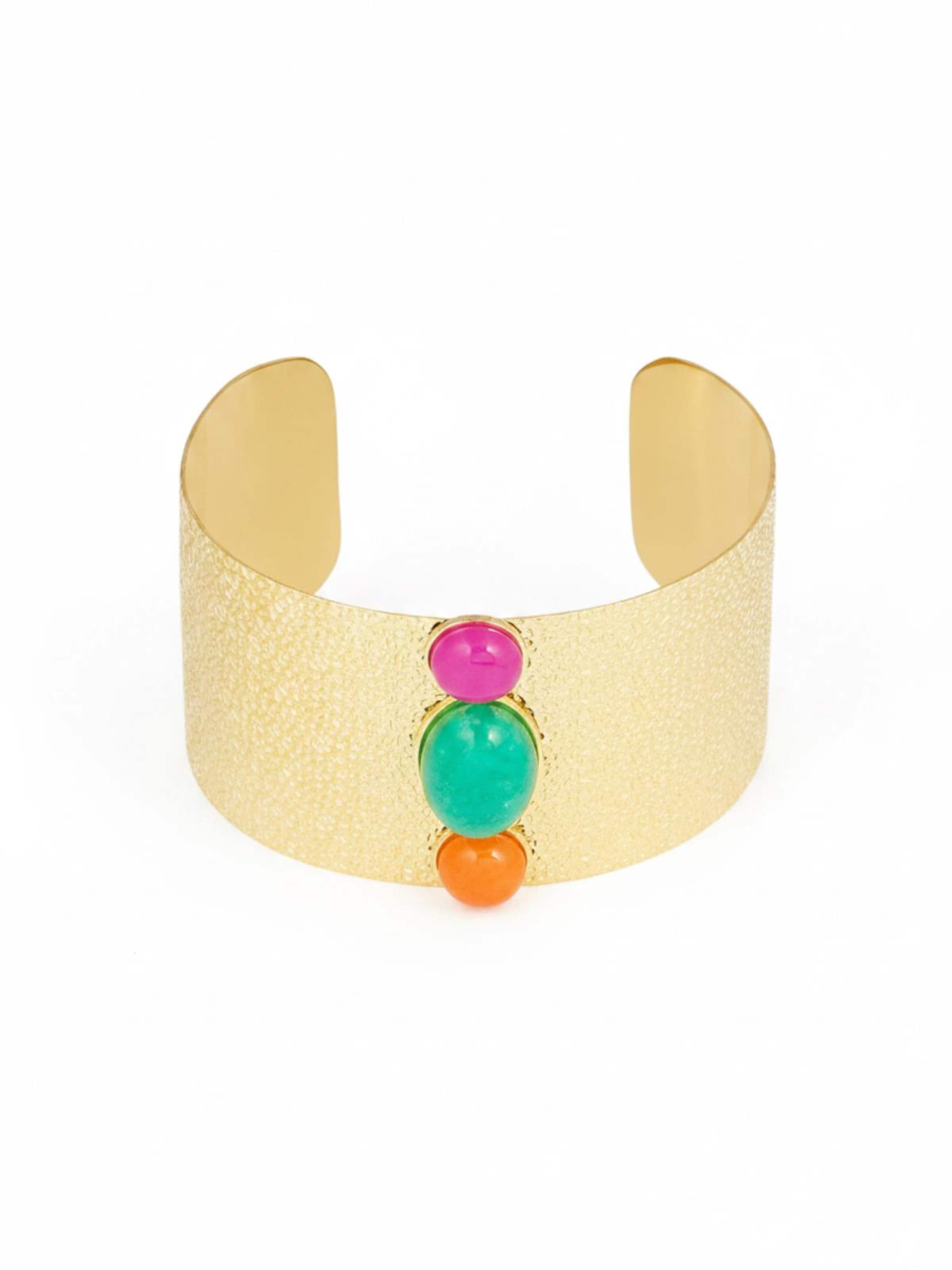 Cala Rose Armband 'HOLLY' in Goud: voorkant