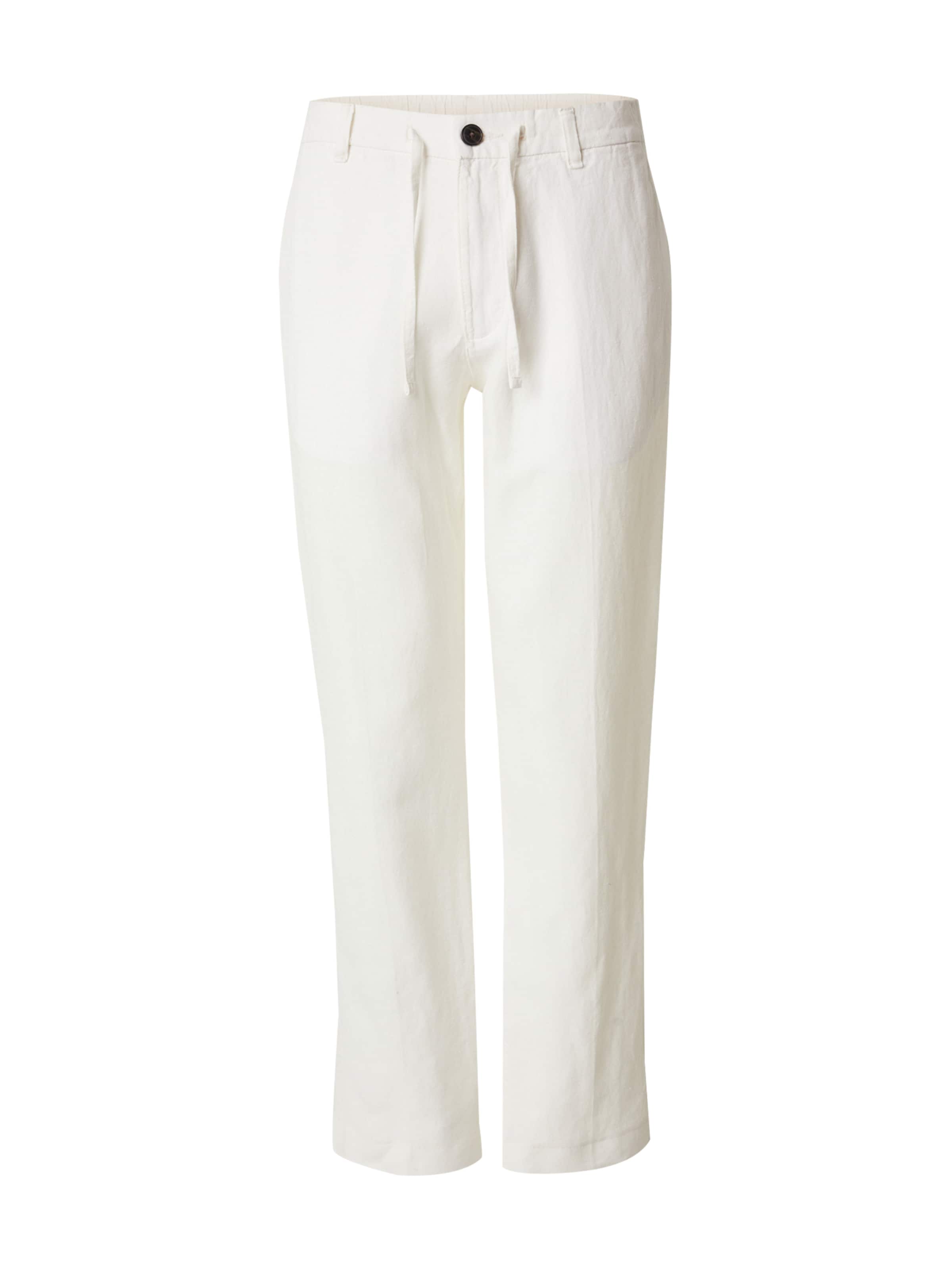 SELECTED Normální Kalhoty s puky 'SLHLEROY' – béžová: přední strana