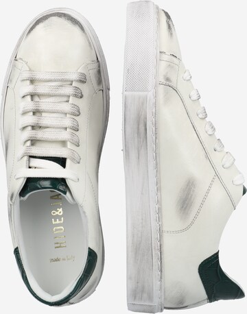 Sneaker low de la Hide&Jack pe verde