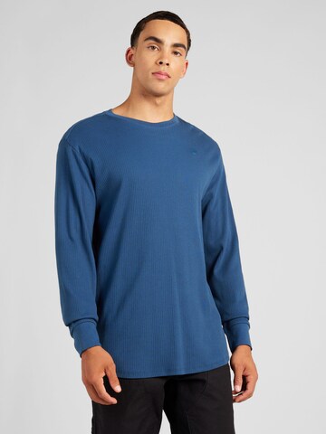 G-Star RAW - Camisa 'Lash' em azul: frente