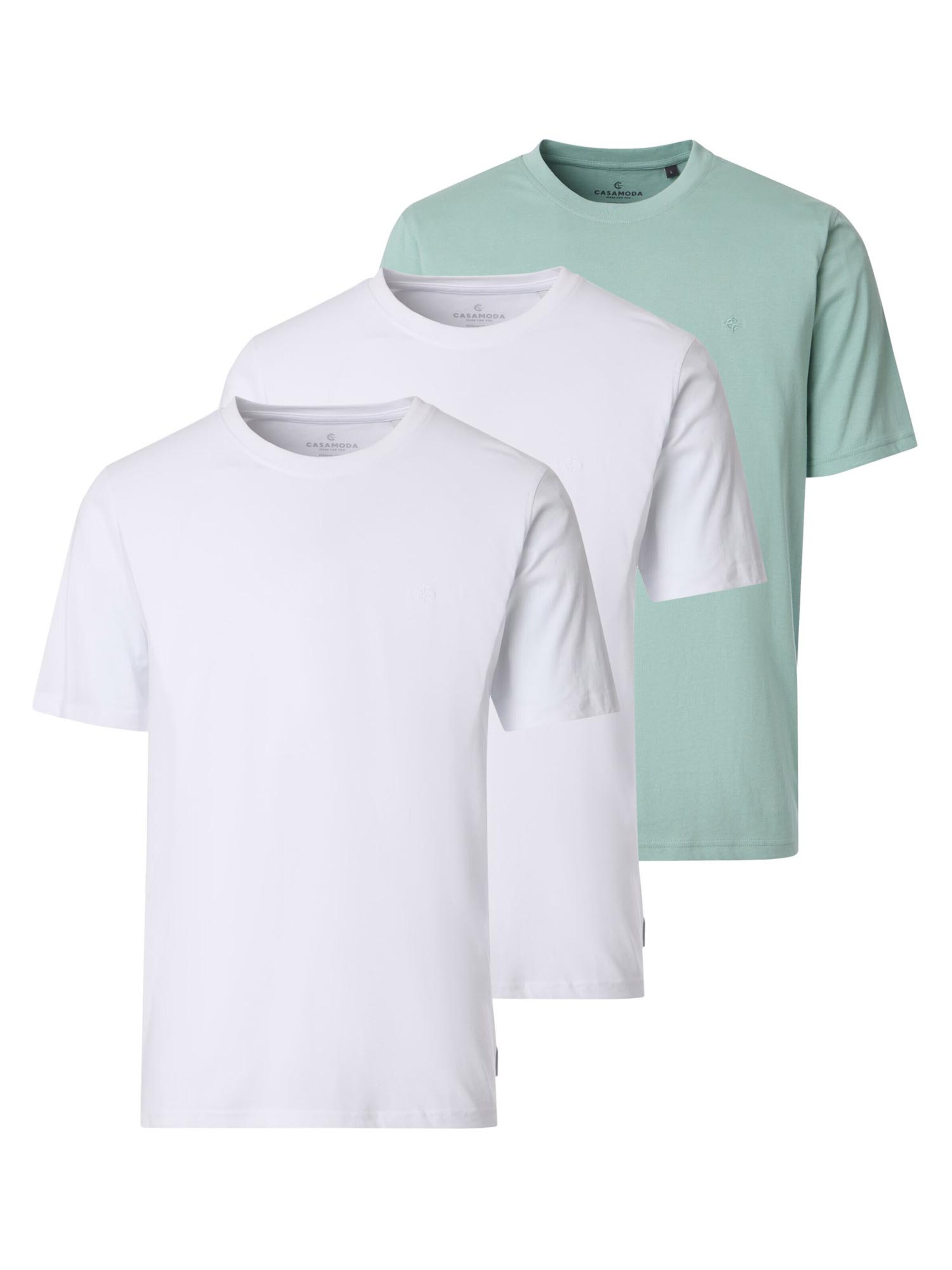 CASAMODA Shirt 'Basic' in Green: front