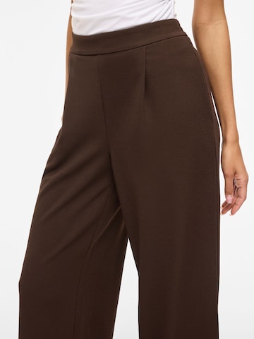 Wide Leg Pantalon à pince 'VIBenne' VILA en marron