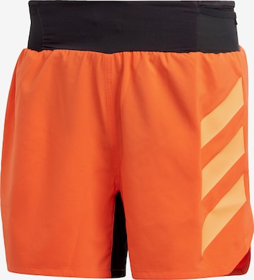 ADIDAS TERREX Sportbroek in Oranje: voorkant