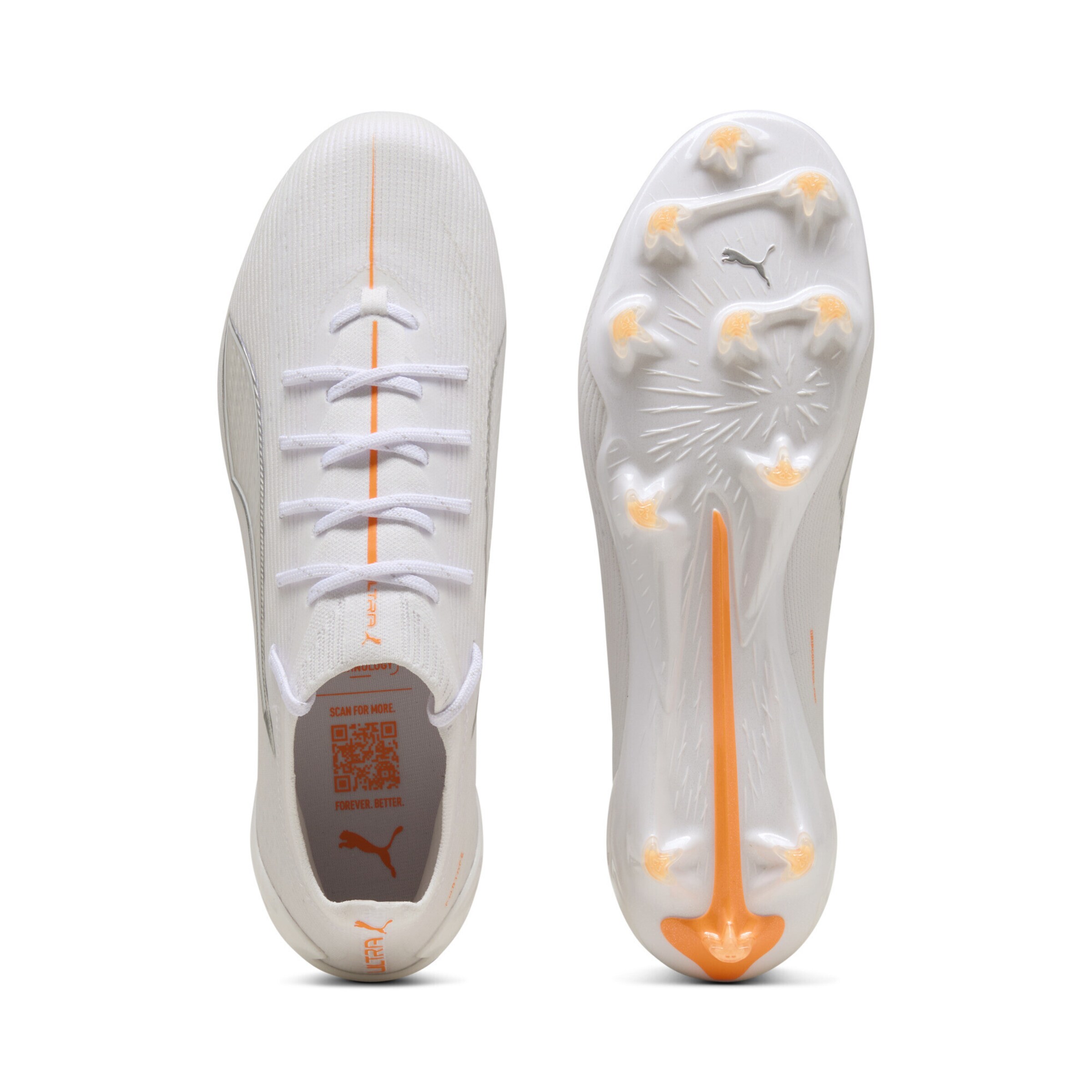 Chaussure de foot 'Ultra 6 Ultimate' PUMA en blanc