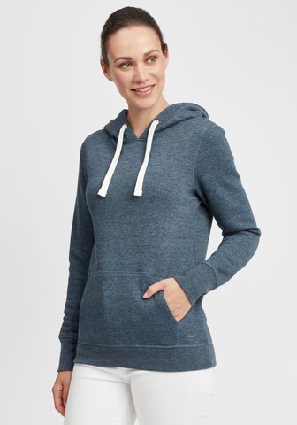 Oxmo Sweatshirt 'Olive' in Blue: front