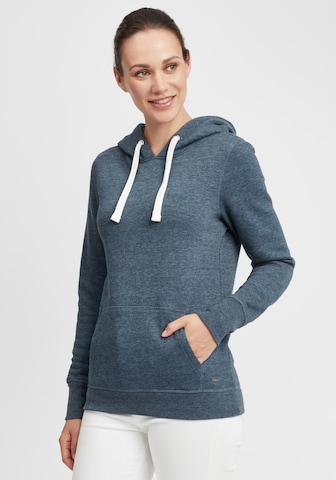 Oxmo Hoodie 'Olive' in Blau: predná strana