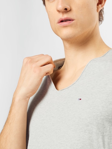 Tommy Jeans Regular Fit T-Shirt'Jaspe' in Grau