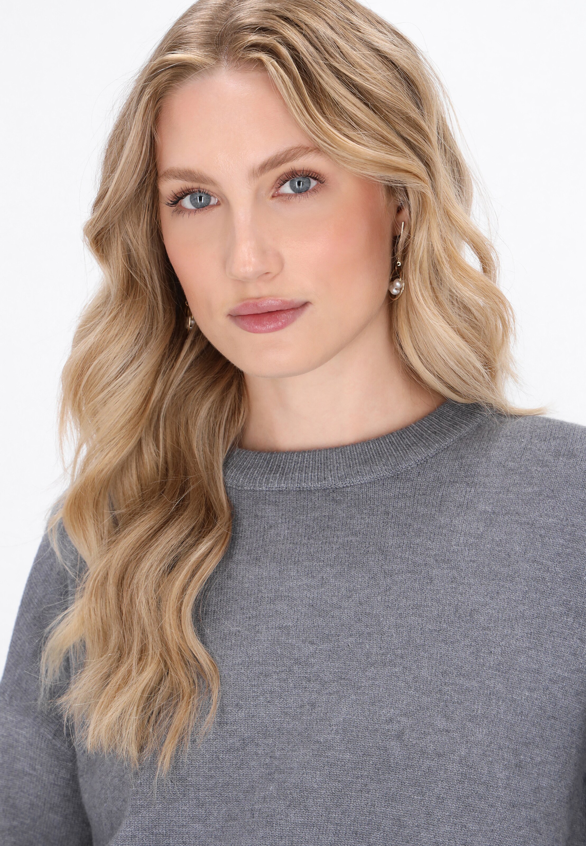 DreiMaster Klassik Svetr – šedá