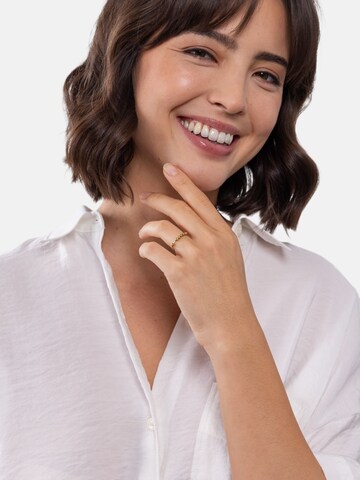 PURELEI Ring 'Shade Anxiety' in Gold: front