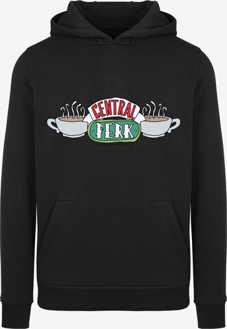 F4NT4STIC Sweatshirt 'Friends Central Perk Sketch' in Zwart: voorkant