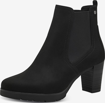 TAMARIS Chelsea boots in Black: front