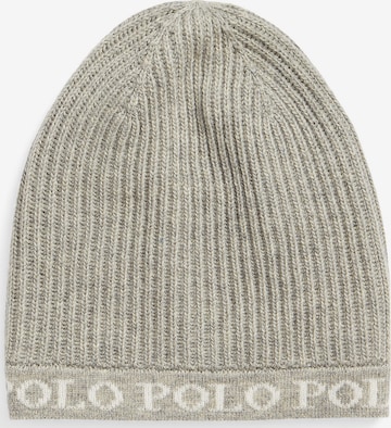 pilka Polo Ralph Lauren Megzta kepurė: priekis