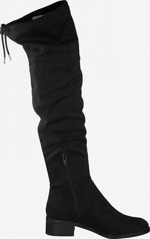 s.Oliver Over the Knee Boots in Black