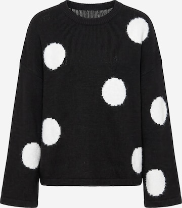 ABOUT YOU Pullover 'Laura' in Schwarz: Vorderseite