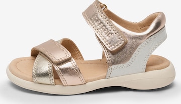 BISGAARD - Zapatos abiertos 'Sofie' en oro