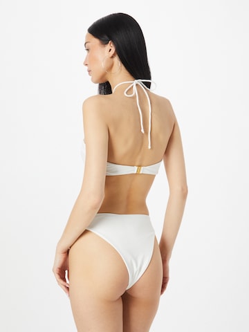 Misspap - Bandeau Bikini en blanco