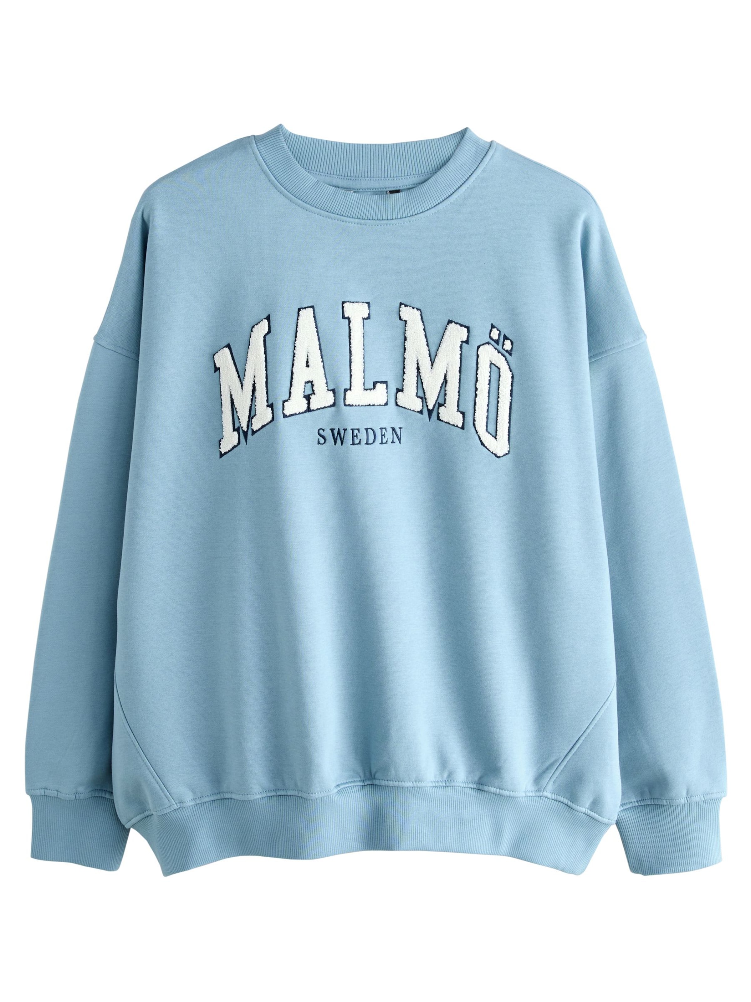 Next Μπλούζα φούτερ σε μπλε: μπροστά