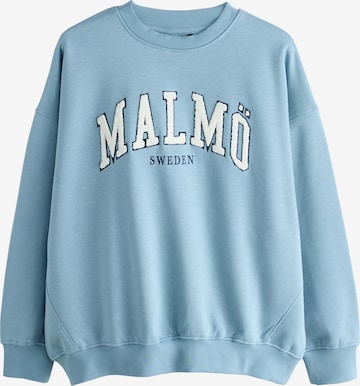 mėlyna Next Megztinis be užsegimo: priekis