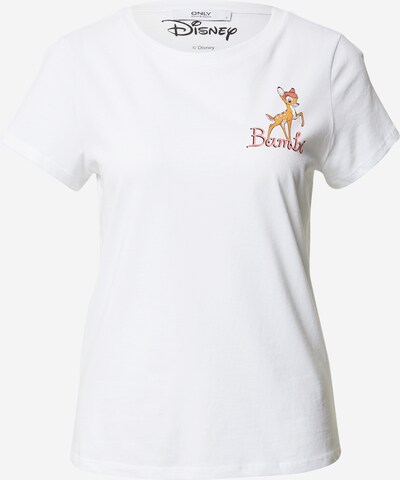 ONLY T-shirt 'Bambi' i vit, Produktvy
