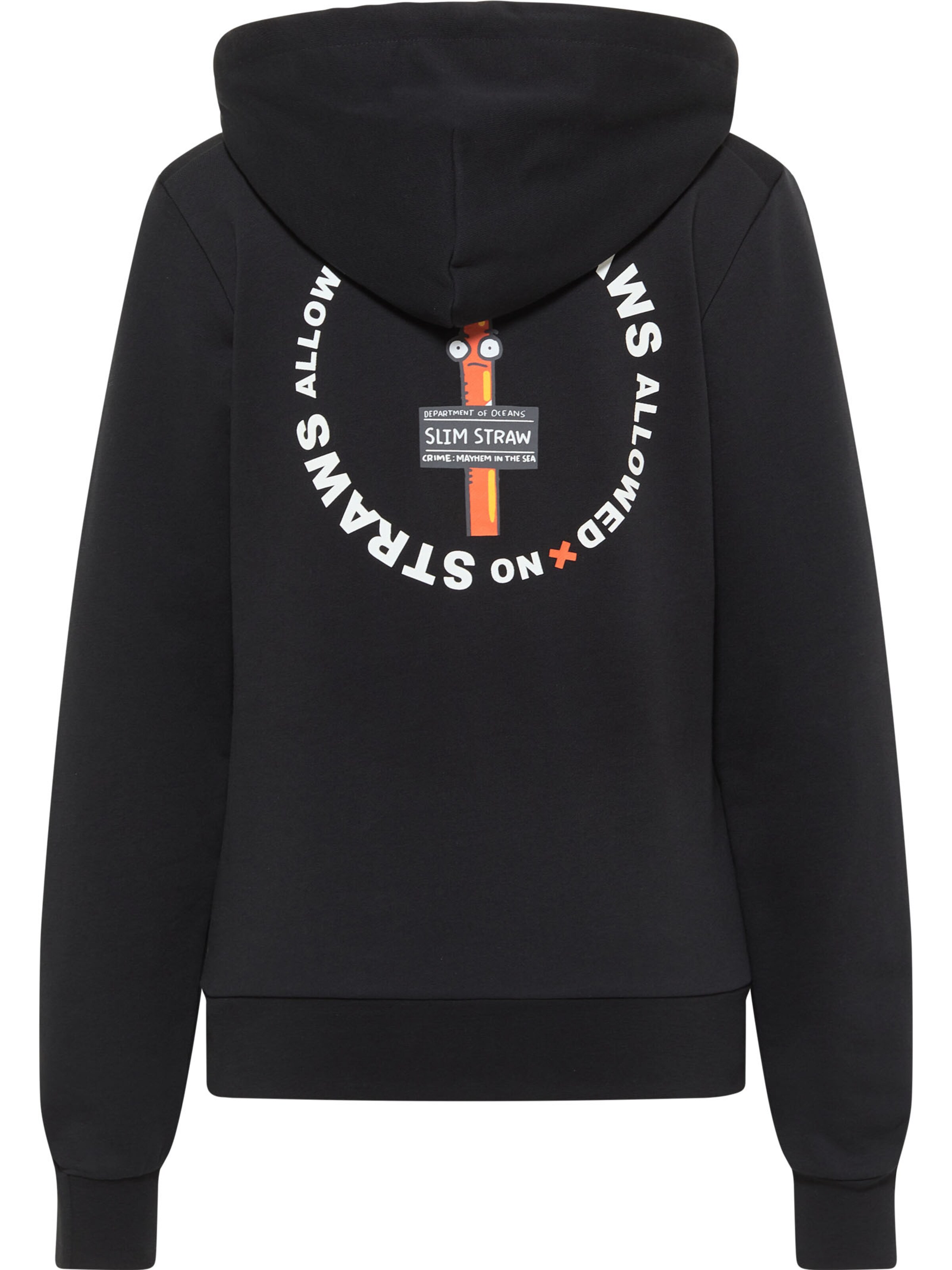 Frauen Sweat SOMWR Sweatshirt  'CULPRIT' (GOTS) in Schwarz - NE55424