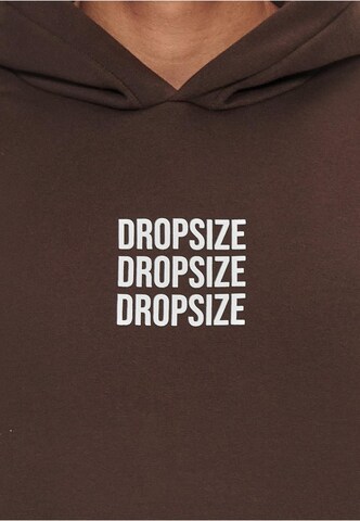 Sweat-shirt Dropsize en marron