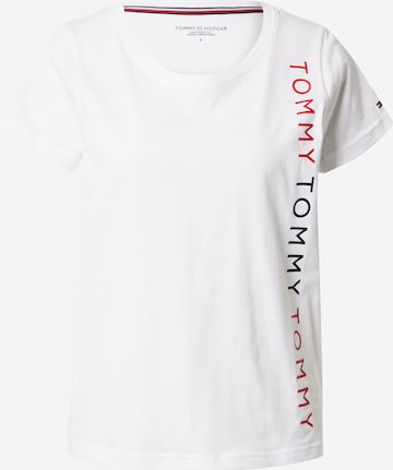 Tommy Hilfiger Underwear Pajama Shirt in White: front