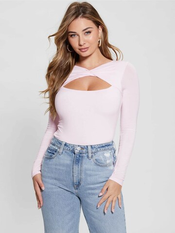 GUESS Shirt in Pink: predná strana