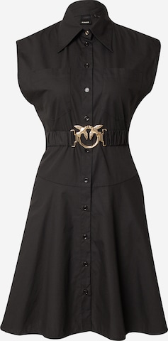 Robe-chemise 'Abito' PINKO en noir : devant