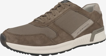 Sneaker bassa di Pius Gabor in marrone: frontale
