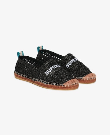 Superdry Espadrilles in Zwart