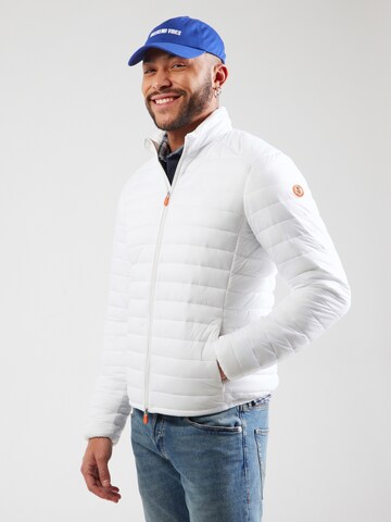 Giacca di mezza stagione 'ALEXANDER' di SAVE THE DUCK in bianco: frontale