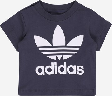 Tricou de la ADIDAS ORIGINALS pe albastru: față