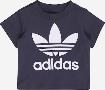 ADIDAS ORIGINALS Shirt in Blue: front