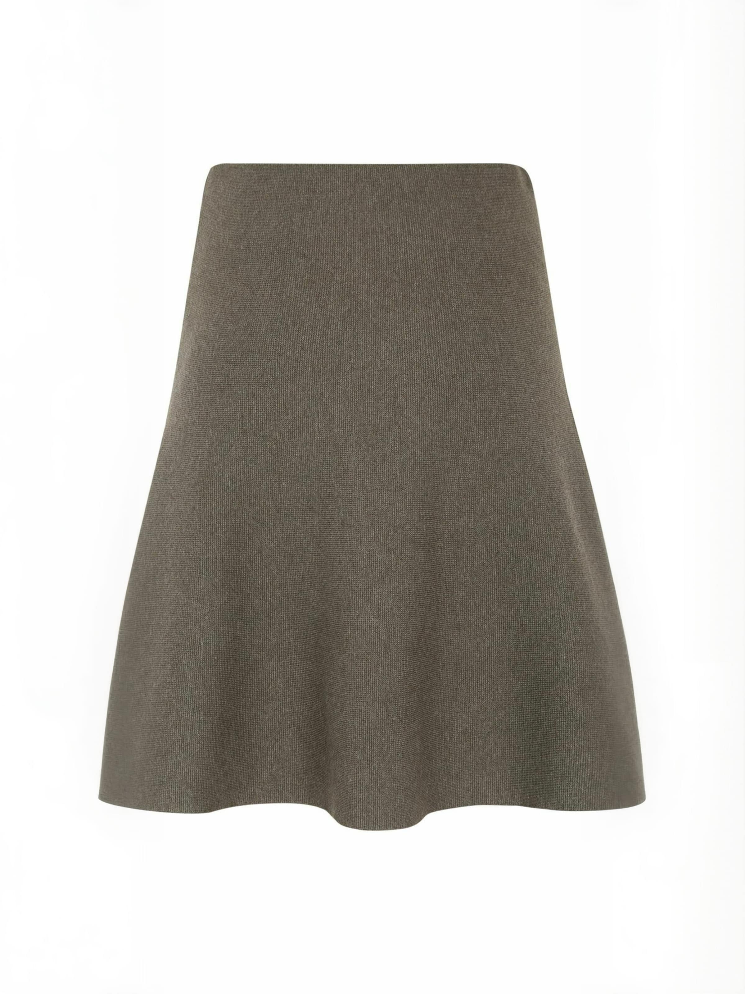 Soft Rebels - Falda ' SRHenrietta ' en gris: atrás