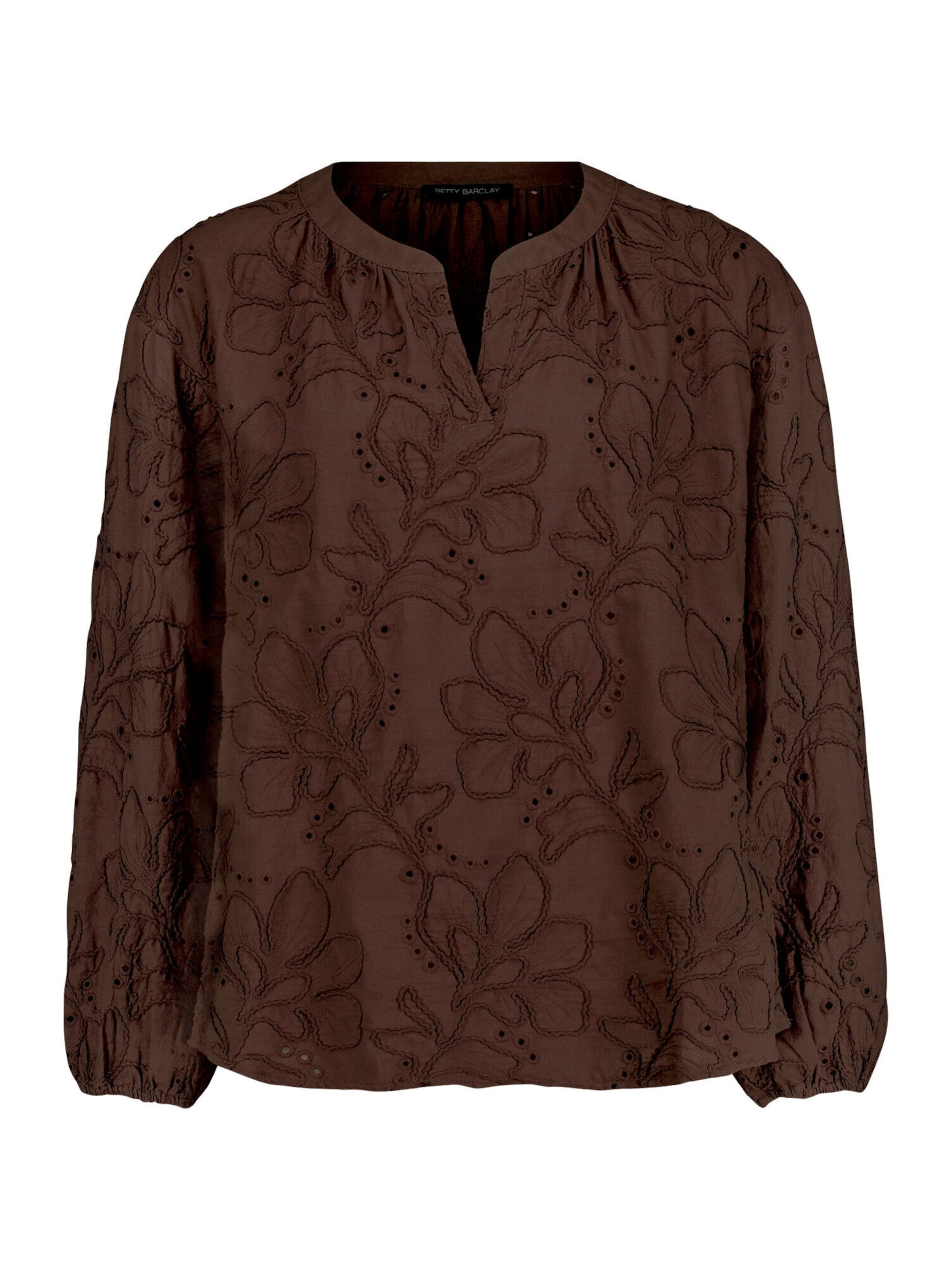 Camicia da donna di Betty Barclay in marrone: frontale
