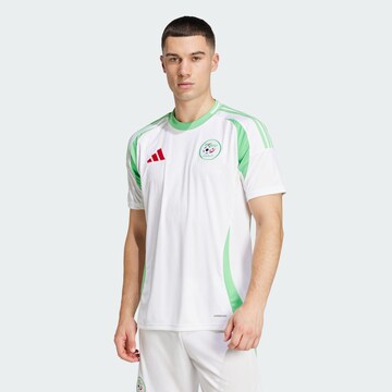 T-Shirt fonctionnel 'Algeria 24' ADIDAS PERFORMANCE en blanc : devant