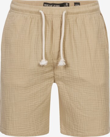Pantalon 'Gramma' INDICODE JEANS en beige : devant