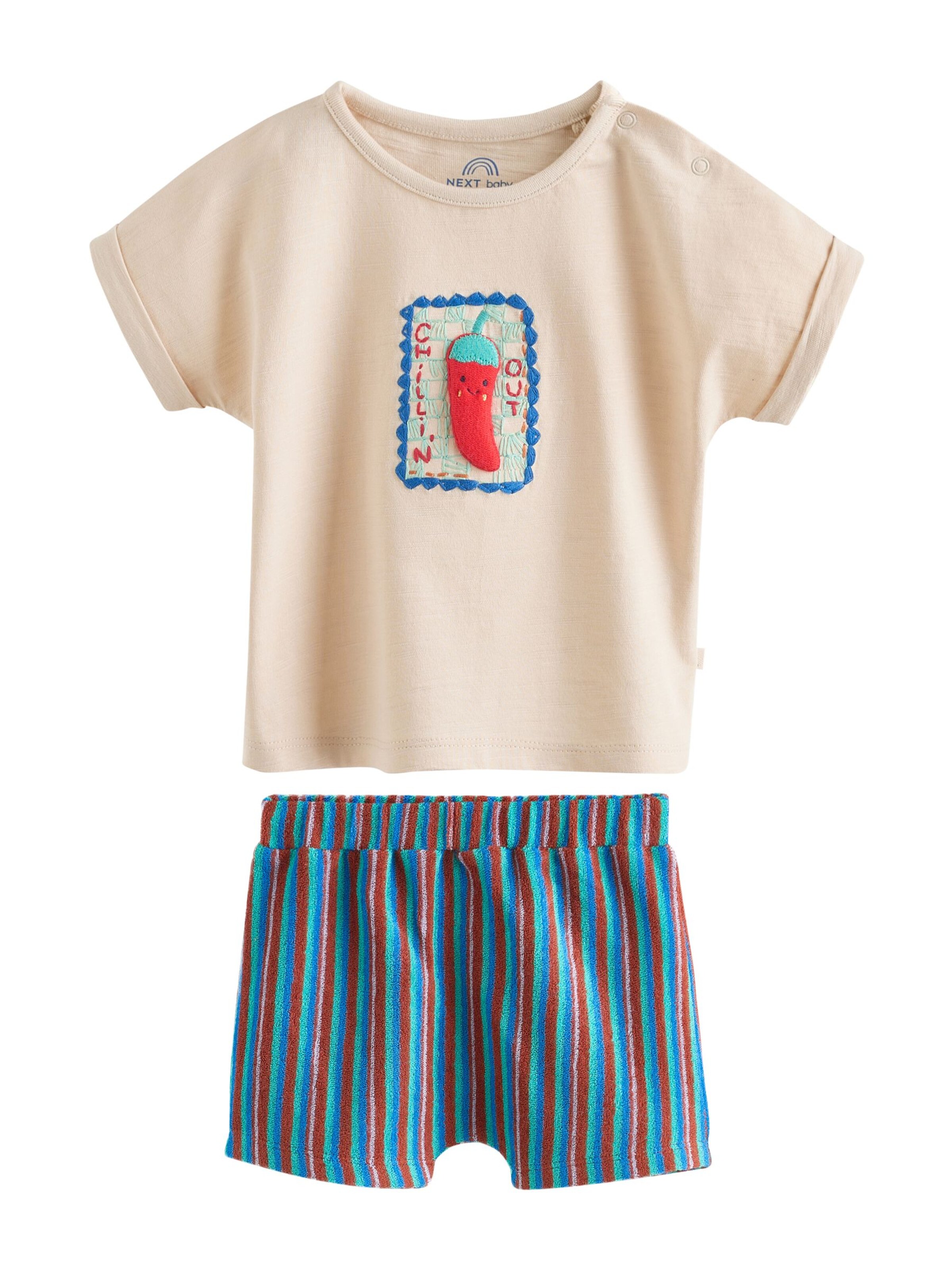 Next Set in Beige: Vorderseite