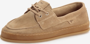 Mocassin Tamaris en beige : devant