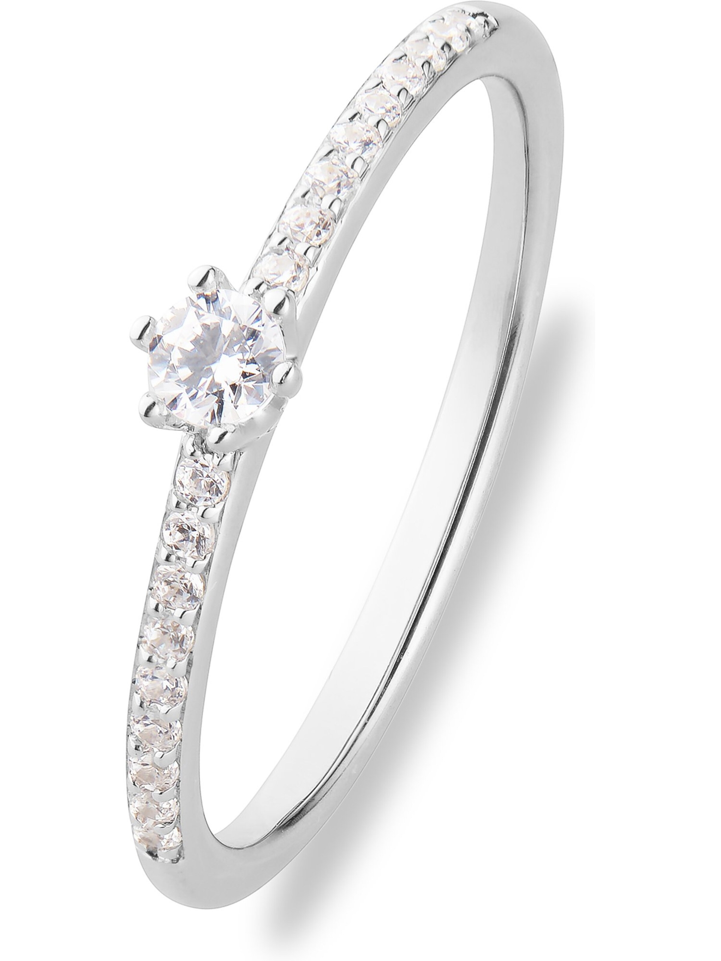 CHRIST Ring in Silver: front